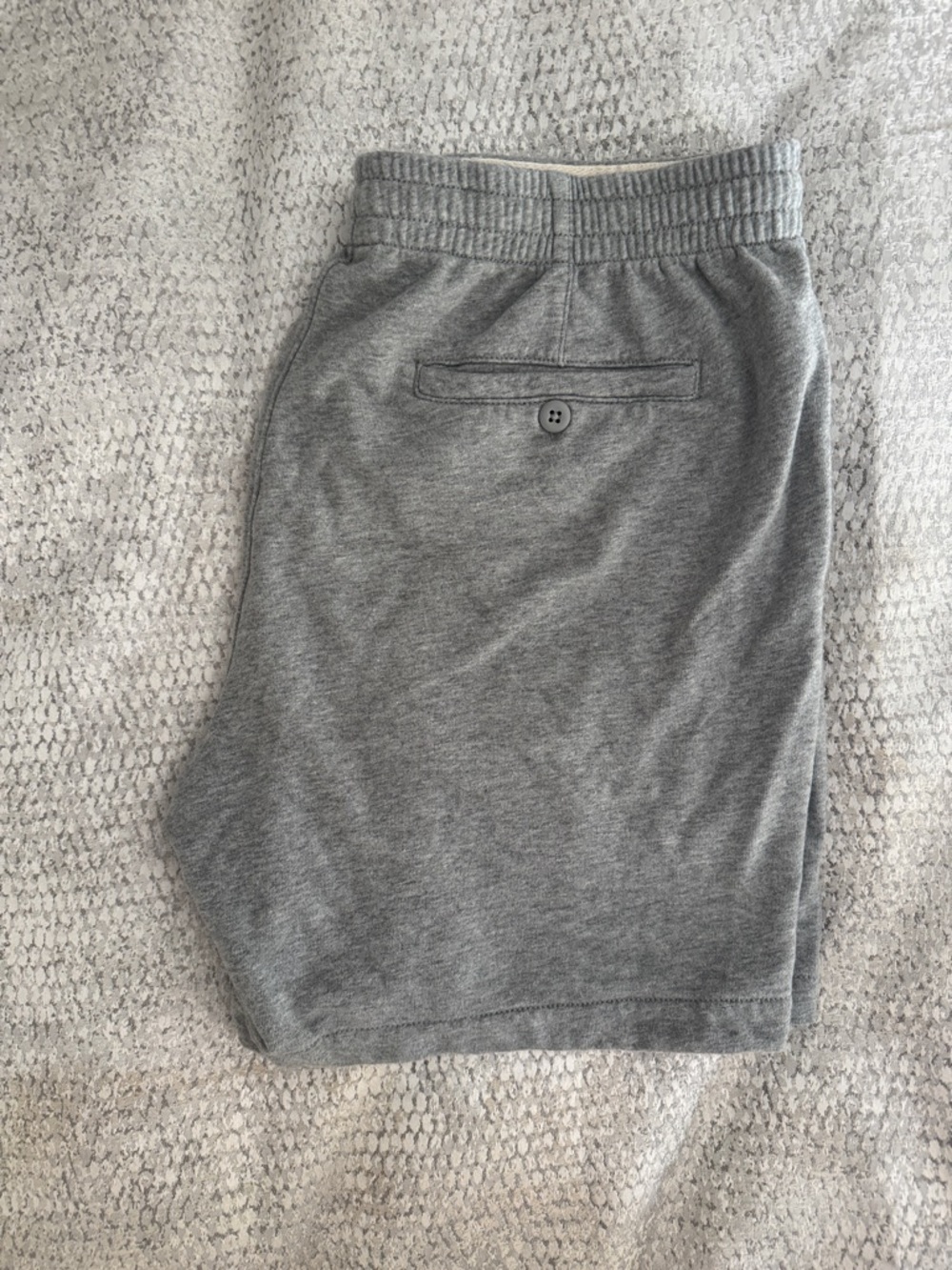J. Crew Heather Gray Men’s Knit Drawstring Shorts - Picture 6 of 6